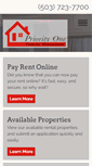 Mobile Screenshot of priorityoneproperties.com